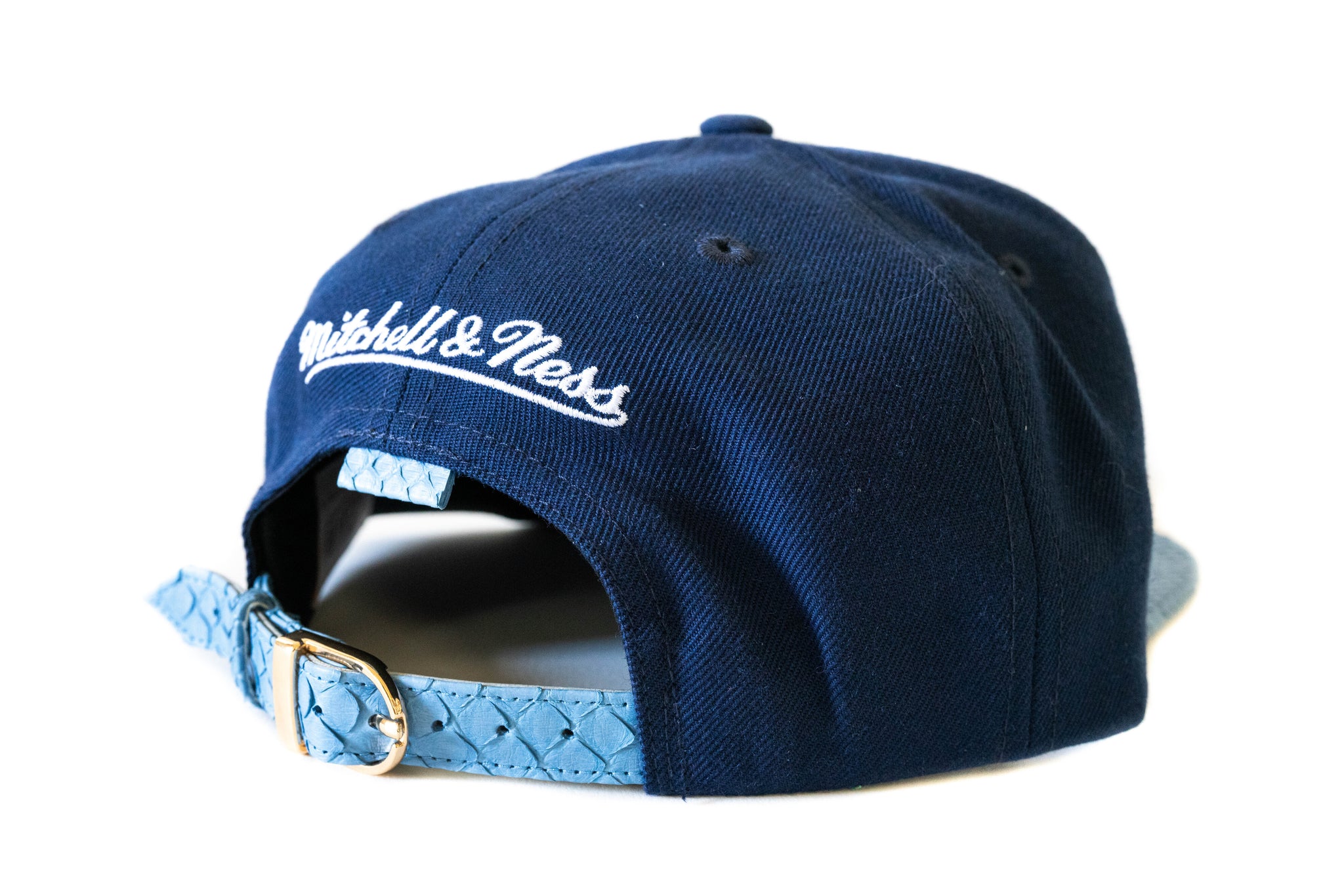 Custom Mitchell & Ness Dallas Cowboys Navy Strapback