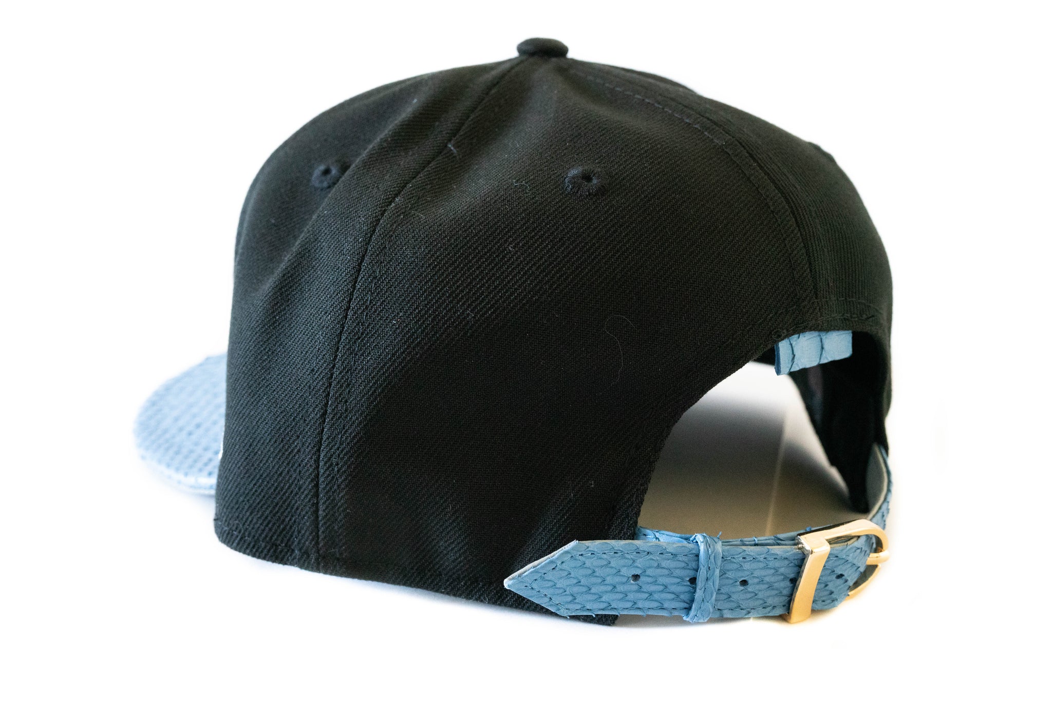 Custom New Era Detroit Lions Basic Logo Strapback (Light Blue)