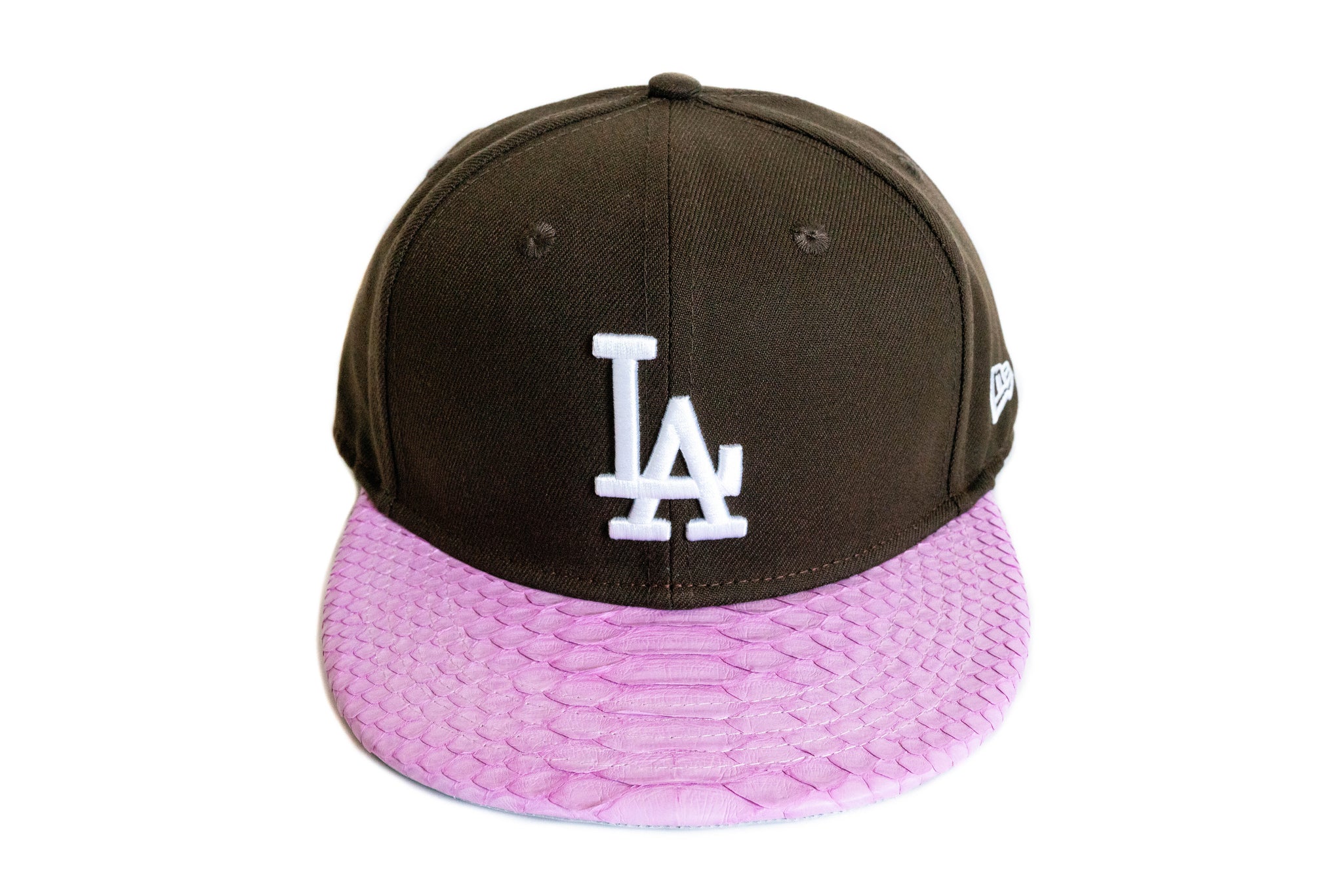 Custom New Era x Los Angeles Dodgers Python Fitted (Neapolitan)