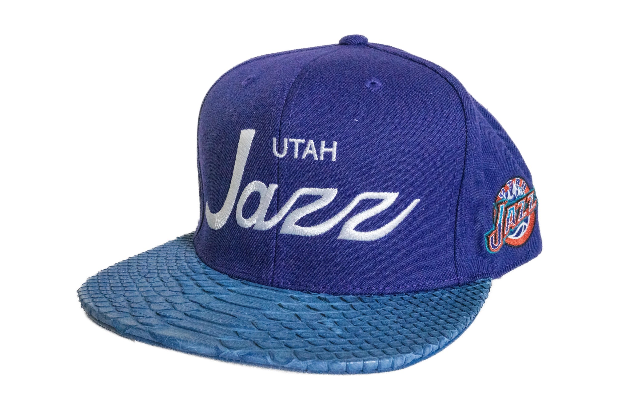 Custom Mitchell & Ness Utah Jazz Script Strapback