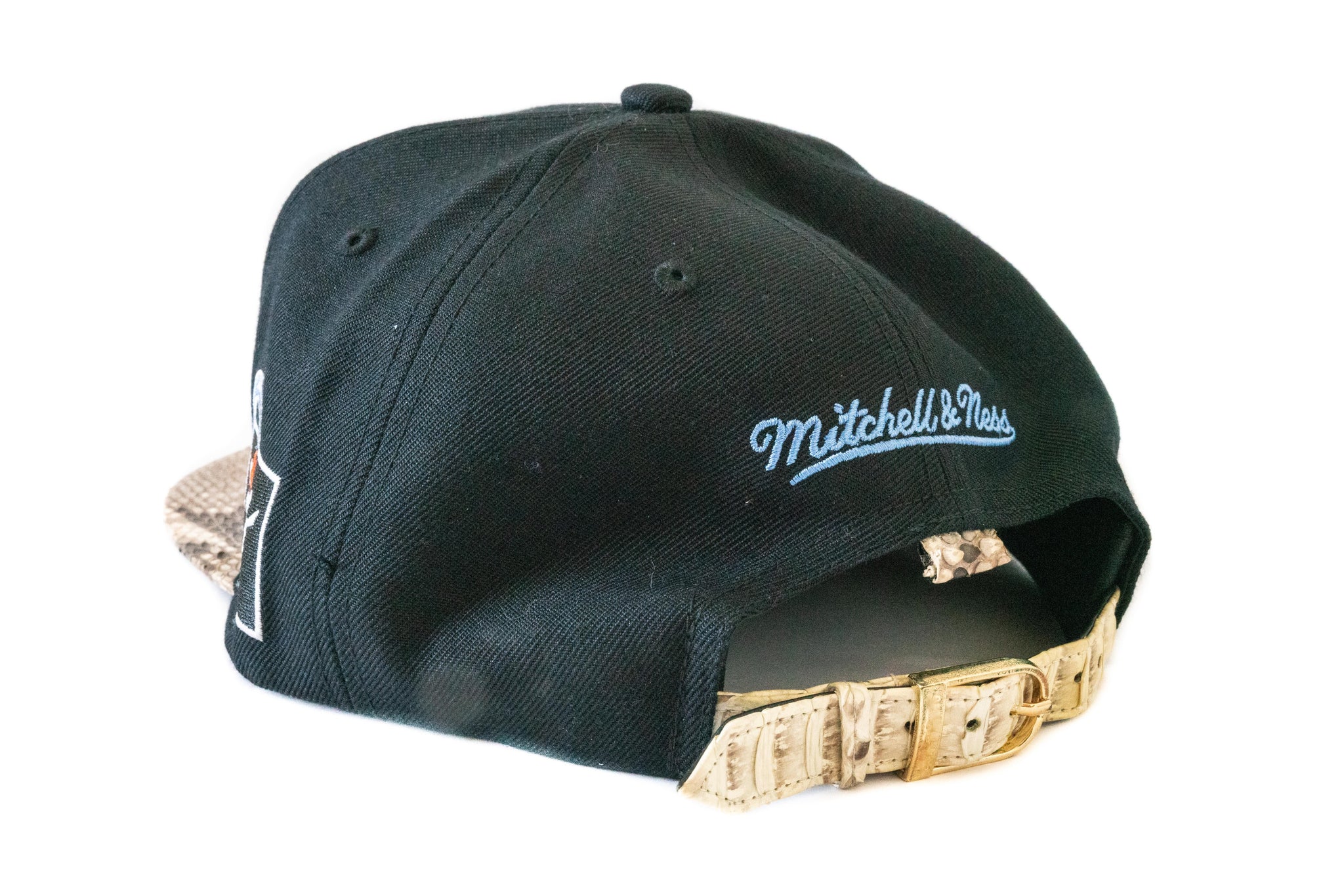 Custom Mitchell & Ness Cleveland Cavaliers Script Strapback