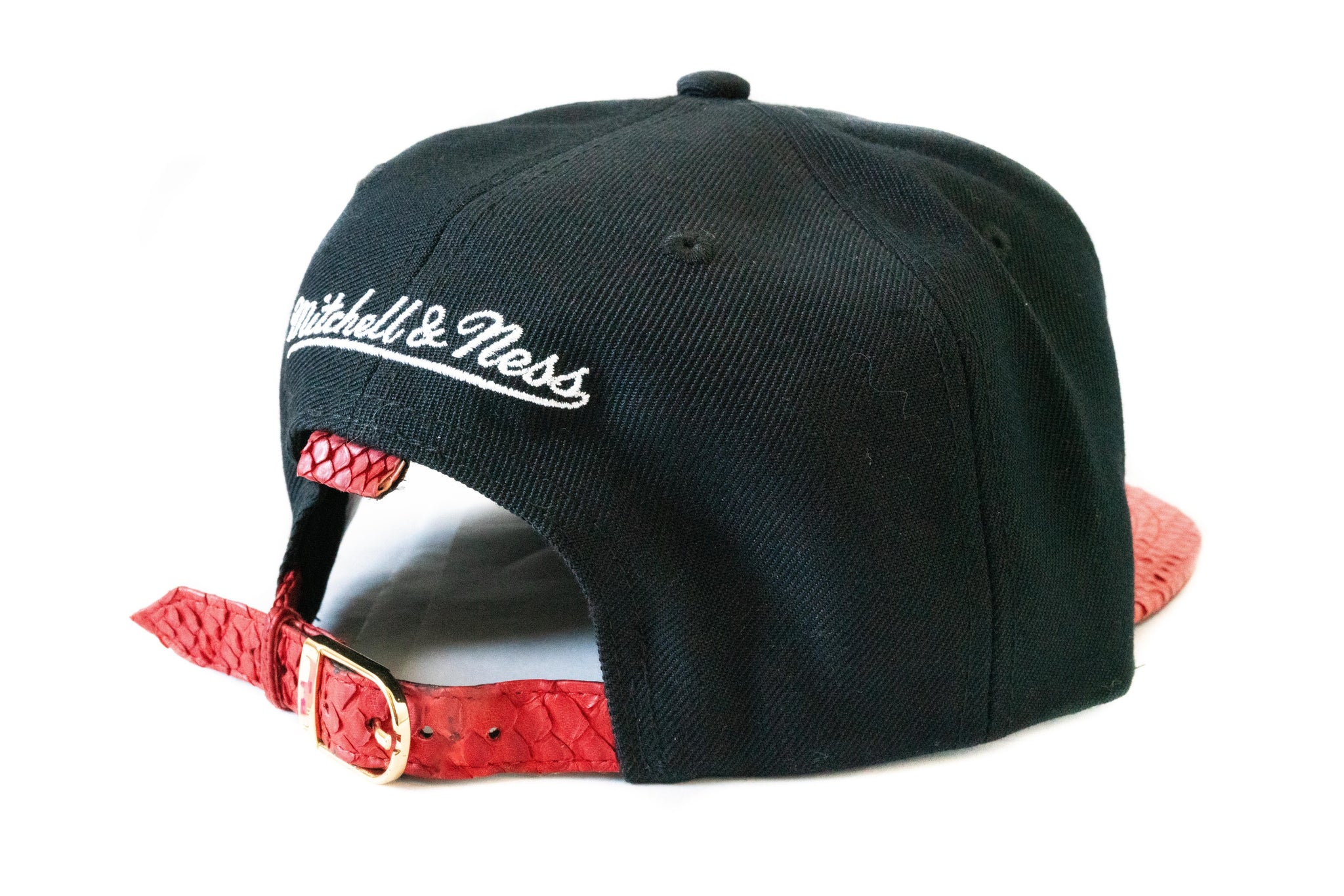 Custom Mitchell & Ness New Orleans Pelicans Script Strapback