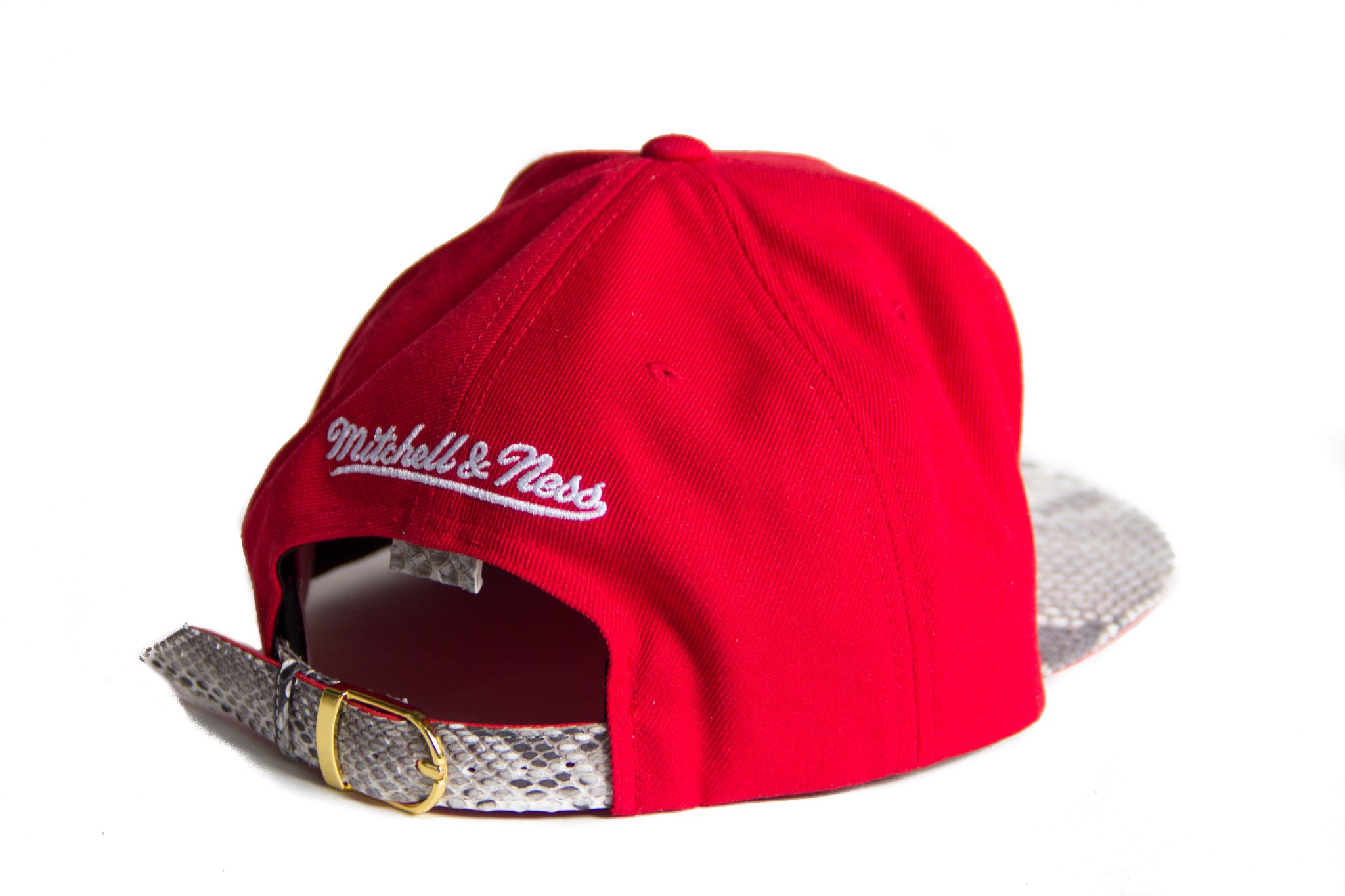 Custom Mitchell & Ness Houston Rockets XL Logo Strapback