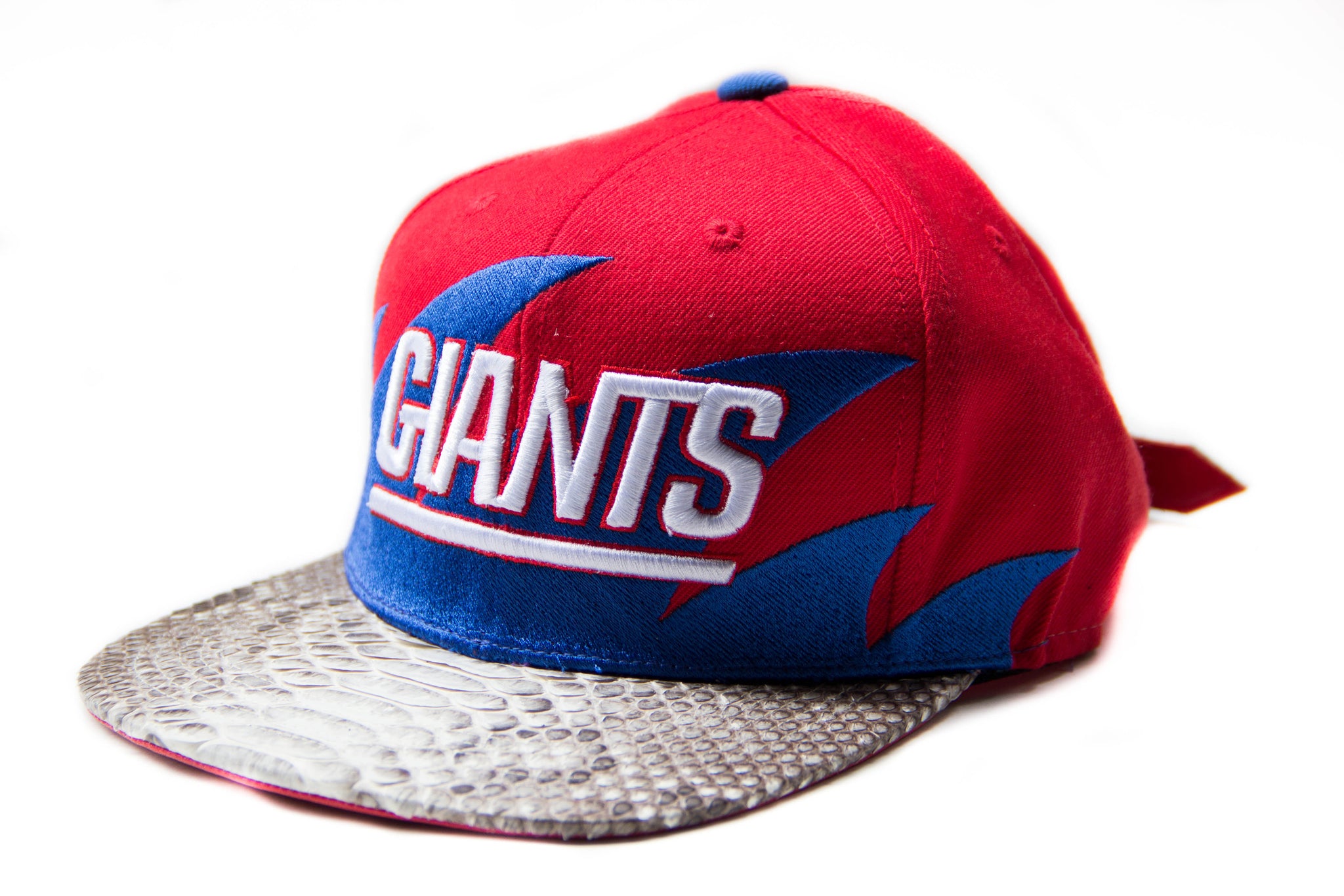 Custom Mitchell & Ness New York Giants Split Strapback