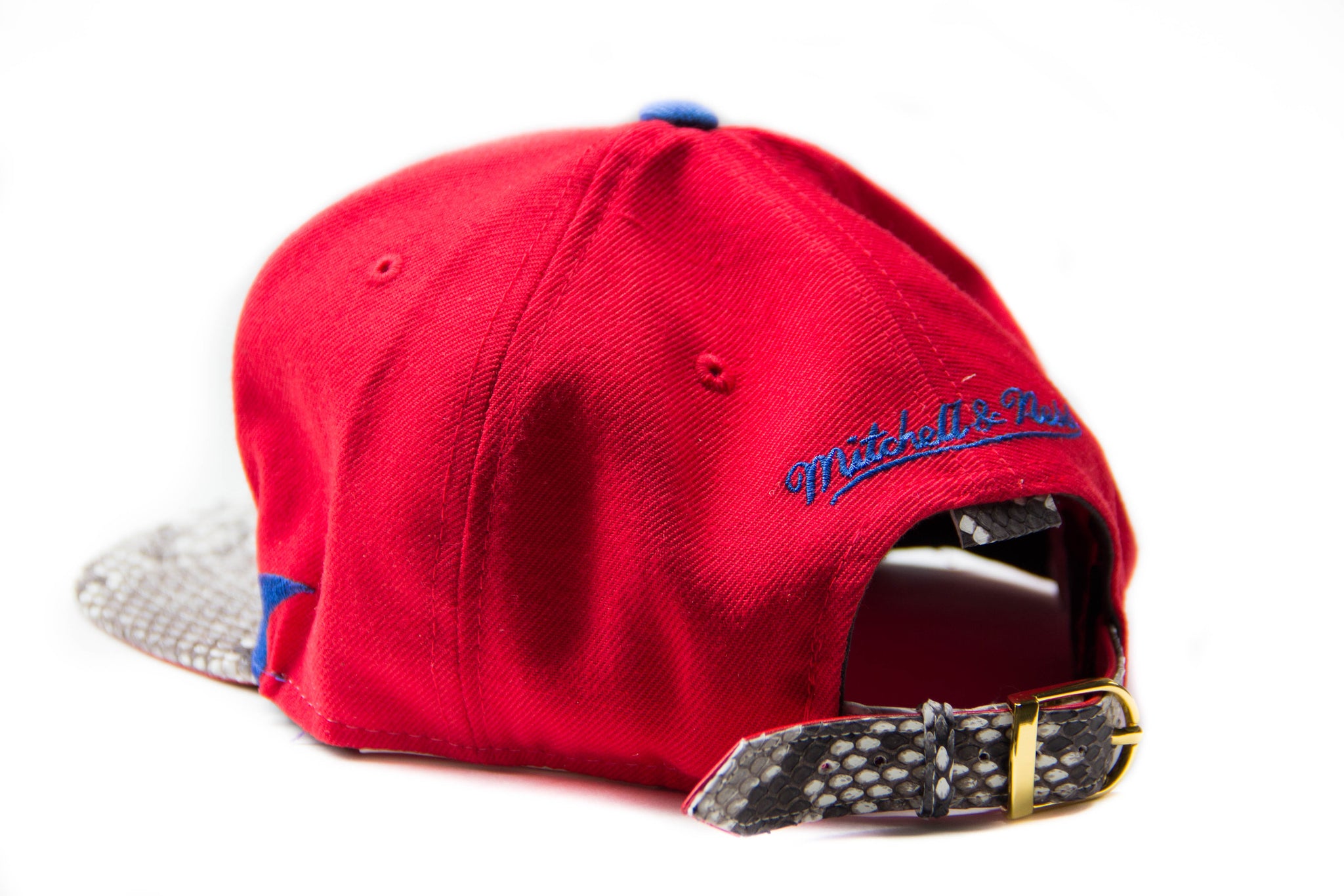 Custom Mitchell & Ness New York Giants Split Strapback