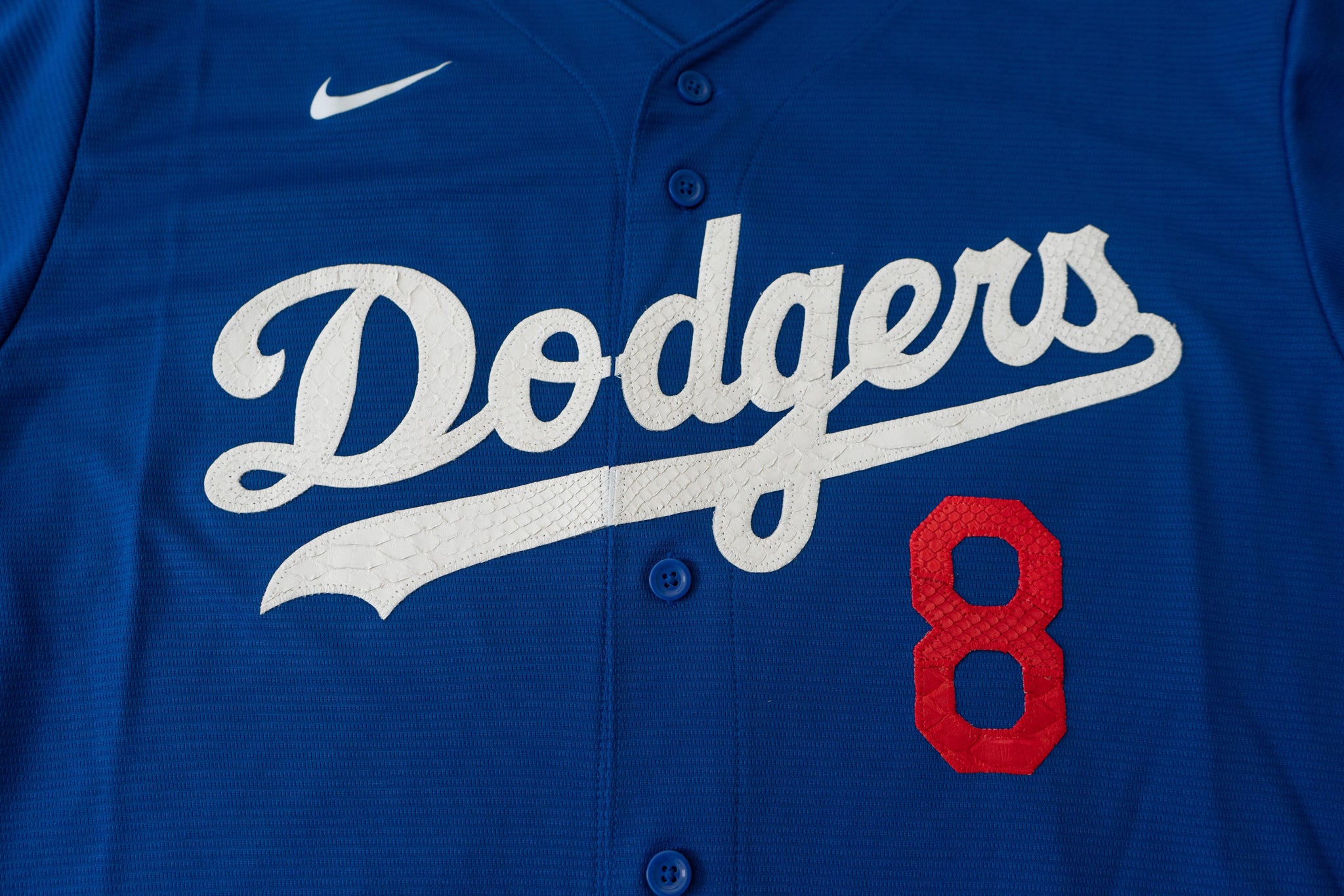 Nike Kobe Bryant Los Angeles Dodgers Python Jersey (Blue)