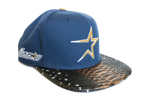 Custom Mitchell & Ness Houston Astros OG Strapback