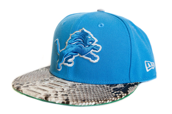 Custom New Era Detroit Lions Basic Logo Strapback