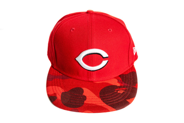 Custom BAPE x Cincinnati Reds Fitted