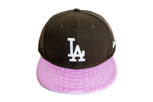 Custom New Era x Los Angeles Dodgers Python Fitted (Neapolitan)