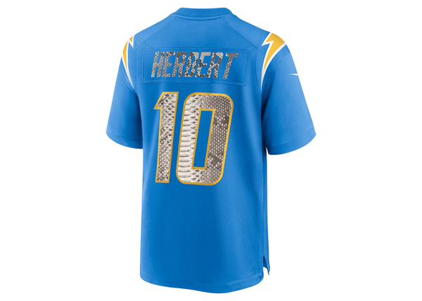 Nike Justin Herbert Los Angeles Chargers Python Jersey