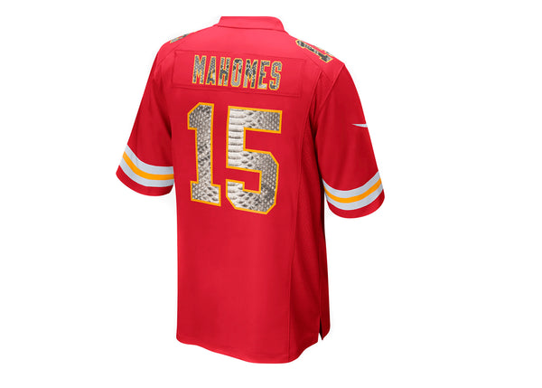 Custom Patrick Mahomes Kansas City Chiefs Nike Python Jersey