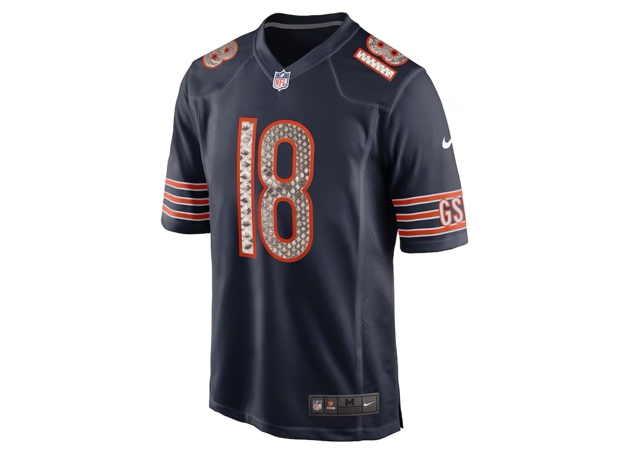 Nike Caleb Williams Chicago Bears Python Jersey