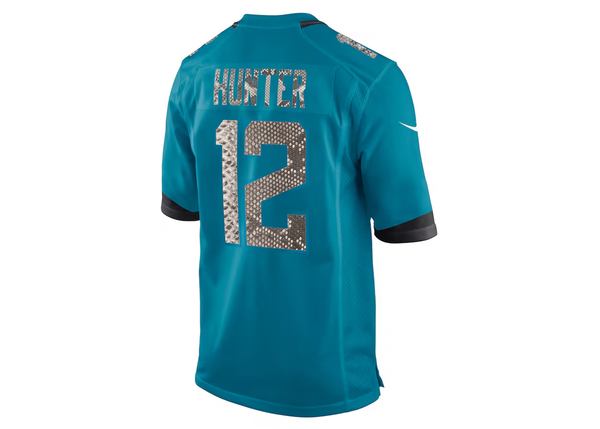 Custom Travis Hunter Jacksonville Jaguars Nike Python Jersey