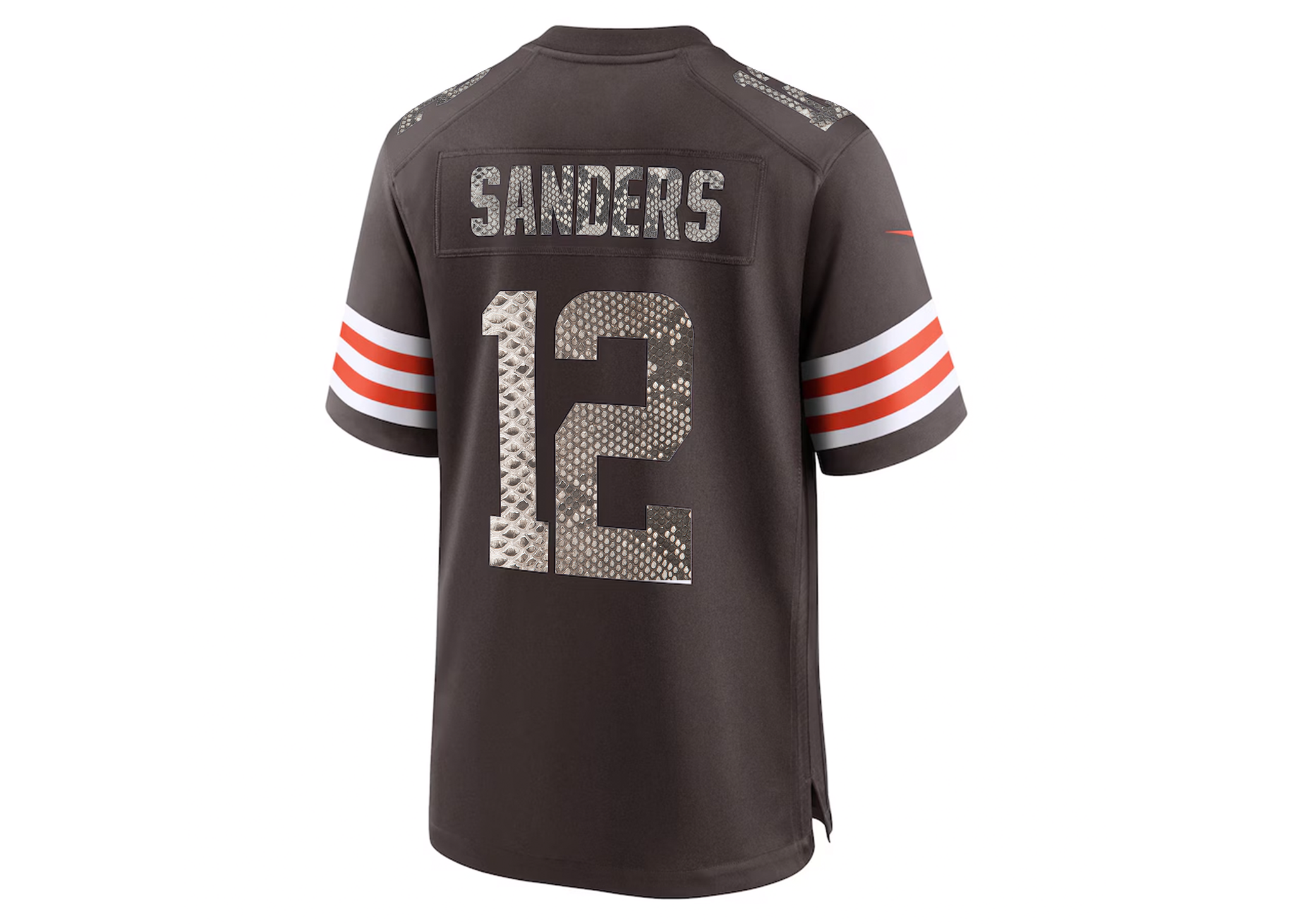 Custom Shedeur Sanders Cleveland Browns Nike Python Jersey
