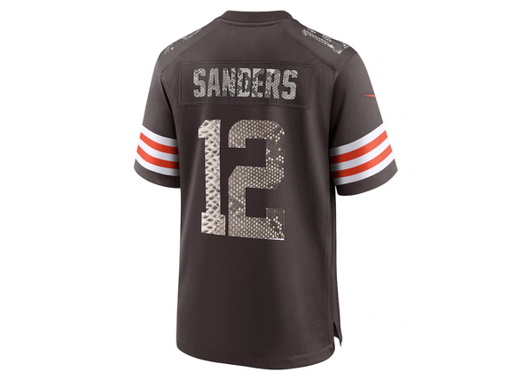 Custom Shedeur Sanders Cleveland Browns Nike Python Jersey