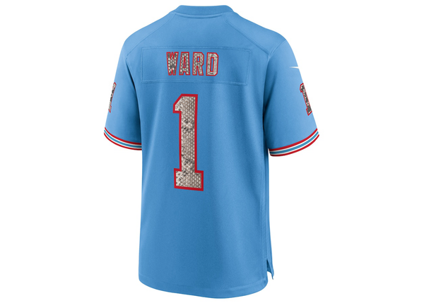 Custom Cam Ward Tennessee Titans Nike Python Jersey