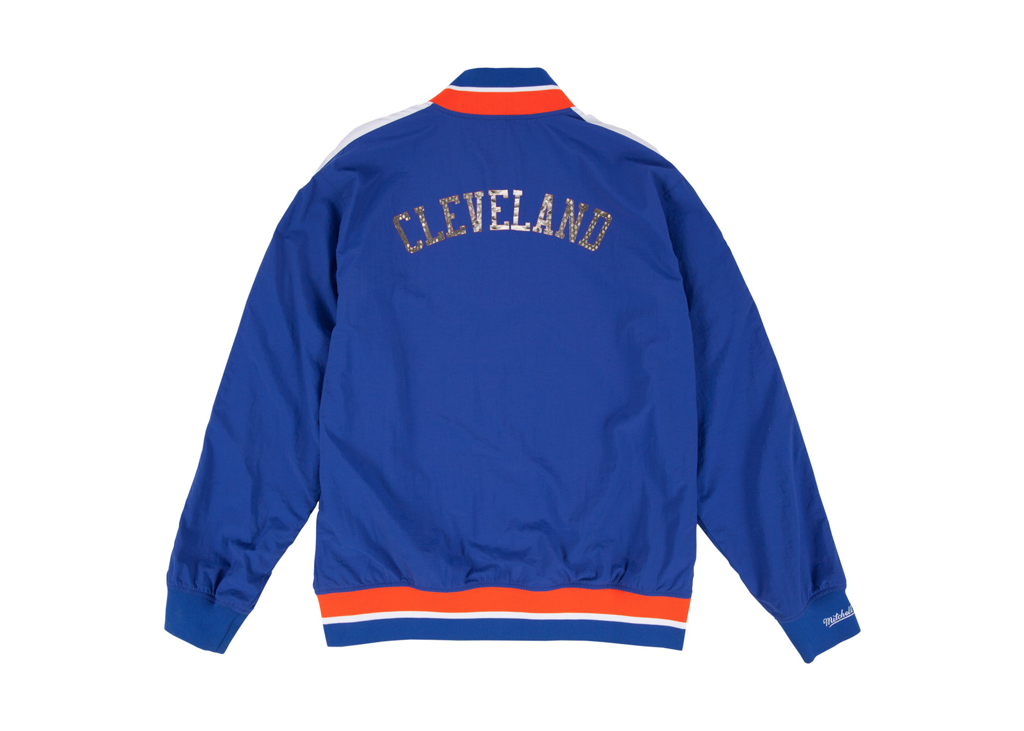 Mitchell & Ness Cleveland Cavaliers "Nothing But Net" Python Warm Up Jacket