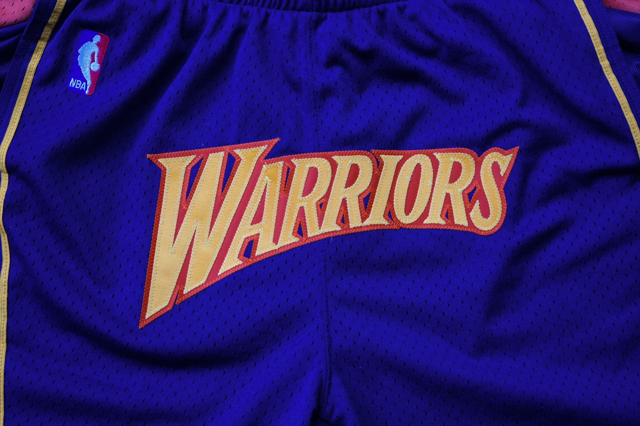 Mitchell & Ness Golden State Warriors 2009-2010 "WARRIORS" Swingman Shorts