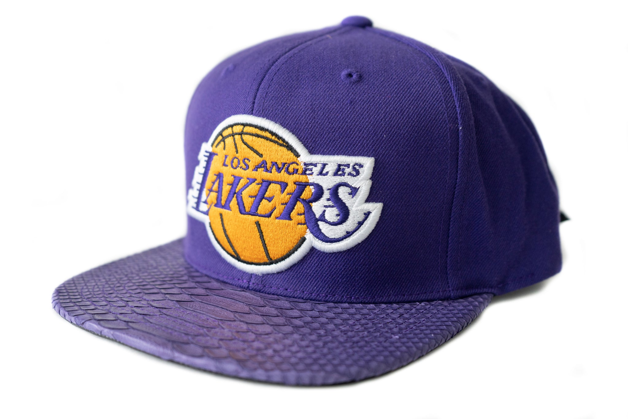 HATSURGEON x Mitchell & Ness Los Angeles Lakers Basic Logo Purple Strapback