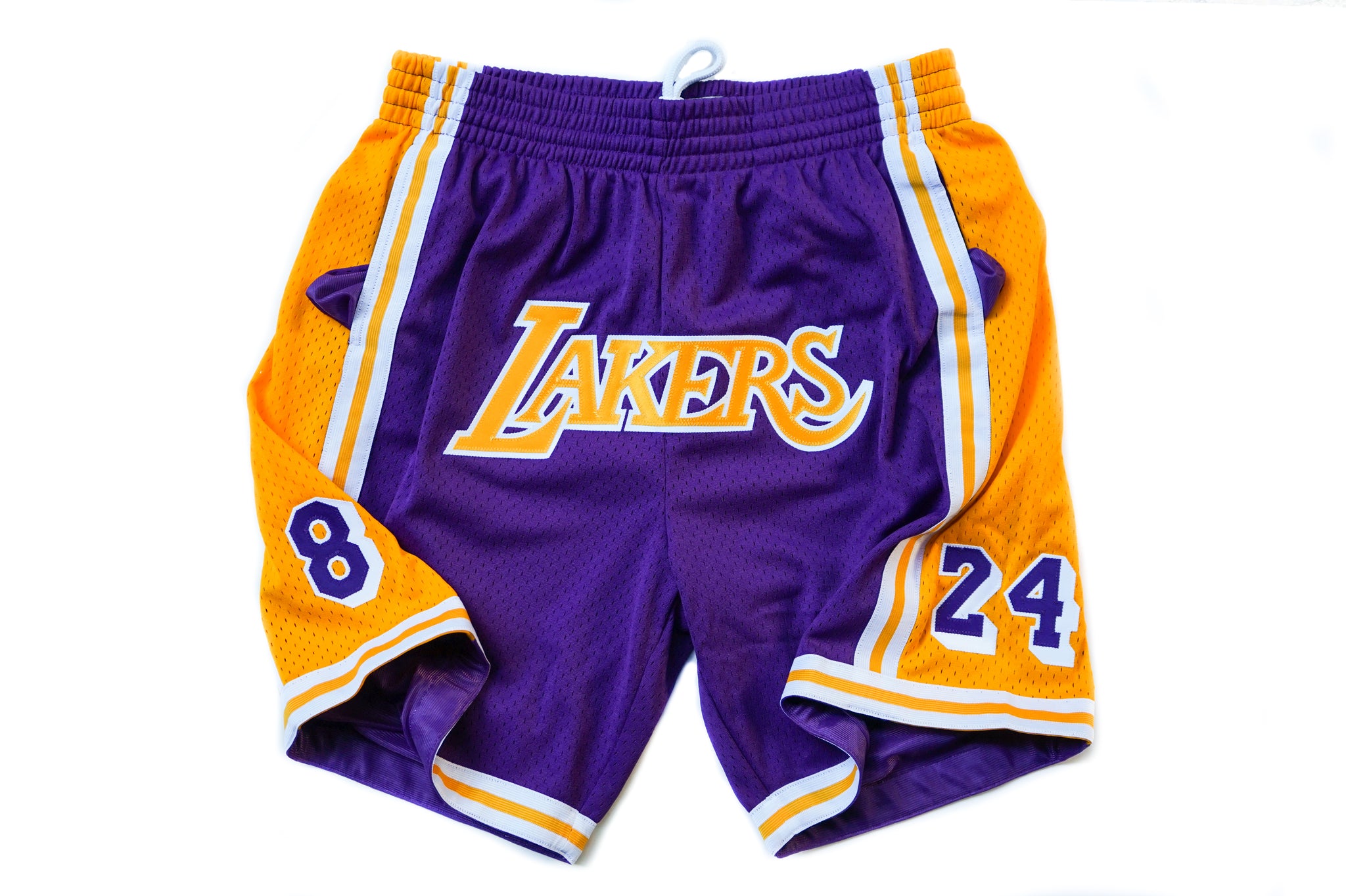 Mitchell & Ness Los Angeles Lakers 1996-1997 Kobe Bryant Edition Swingman Shorts (Away)