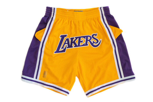 Mitchell & Ness Los Angeles Lakers 1996-1997 "Lakers" Swingman Shorts (Home)