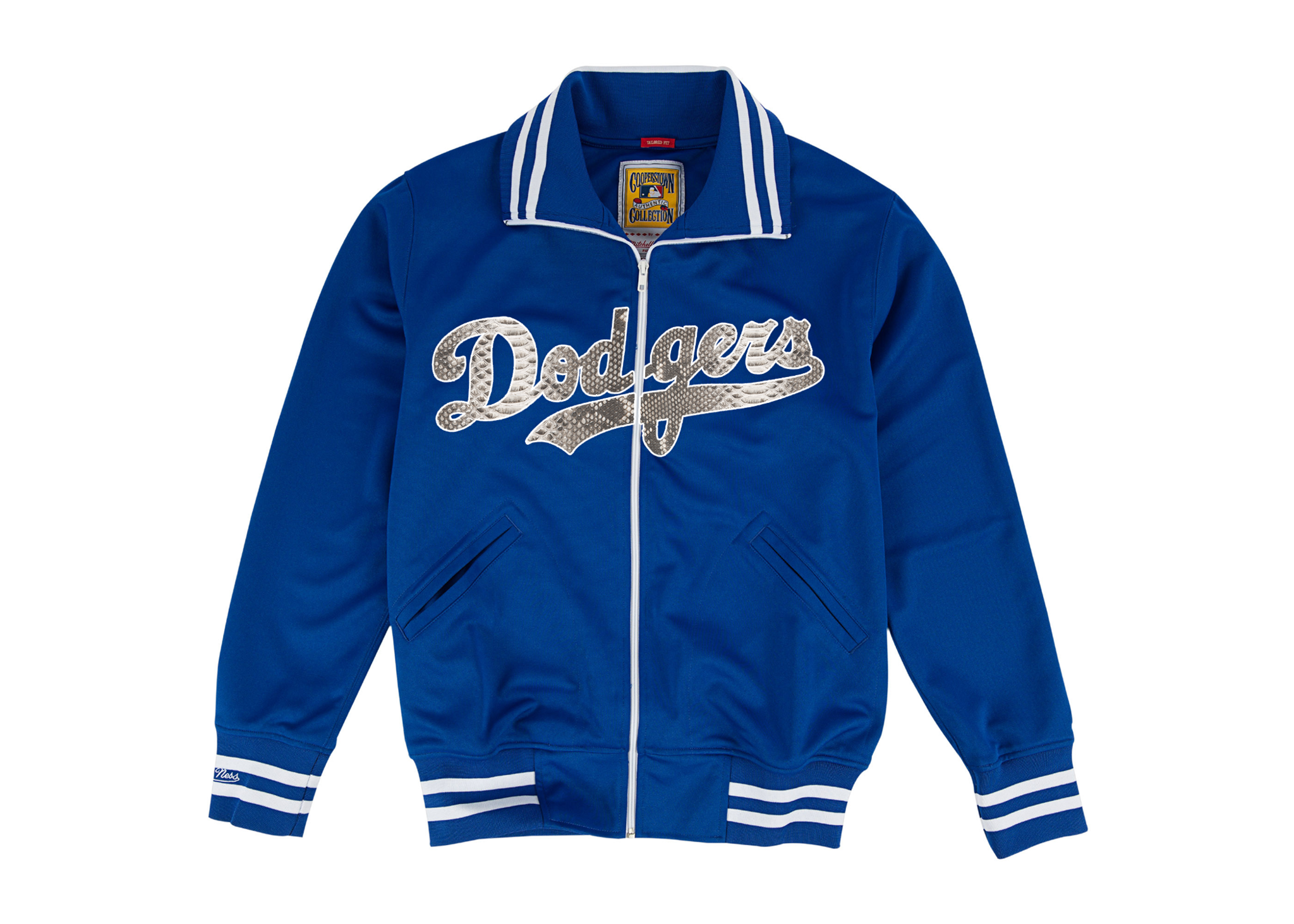 Mitchell & Ness Los Angeles Dodgers 1981 Authentic BP Python Jacket