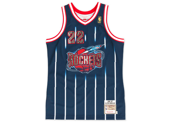 Mitchell & Ness Clyde Drexler 1996-1997 Houston Rockets Python Jersey