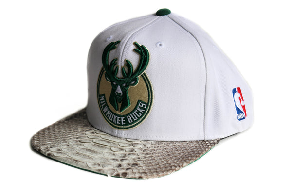 HATSURGEON x Mitchell & Ness Milwaukee Bucks XL Logo Strapback