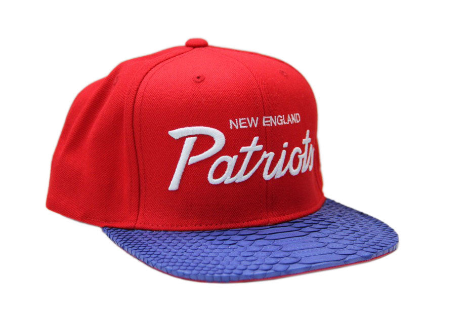 HATSURGEON x Mitchell & Ness New England Patriots Special Script Strapback