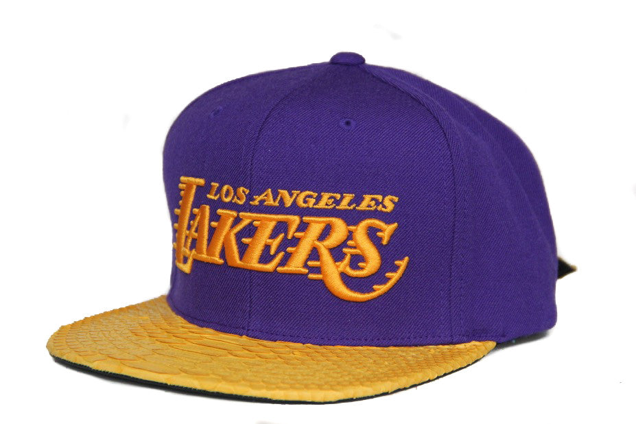 HATSURGEON x Mitchell & Ness Los Angeles Lakers NBA Solid Strapback