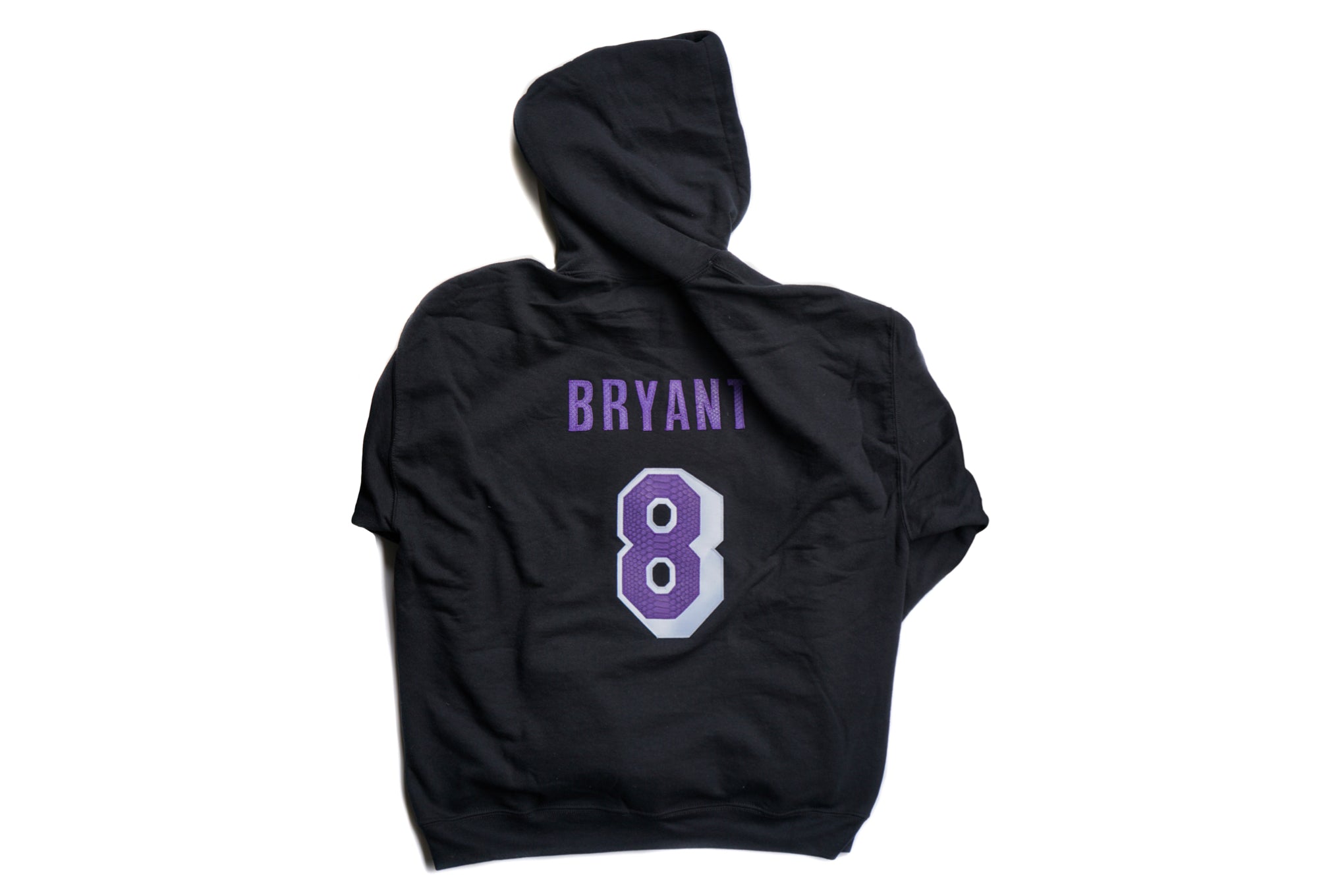 Custom Kobe Bryant Los Angeles Lakers "8" Python Hoodie