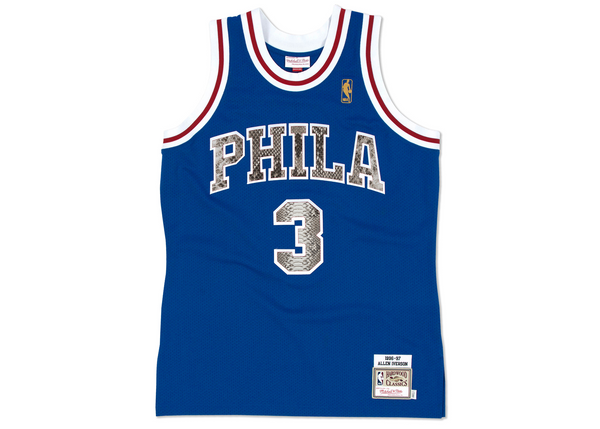 Mitchell & Ness Allen Iverson 1996-1997 Philadelphia 76ers Python Jersey