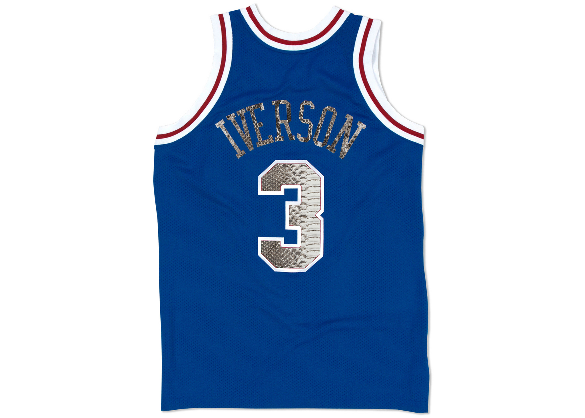 Mitchell & Ness Allen Iverson 1996-1997 Philadelphia 76ers Python Jersey