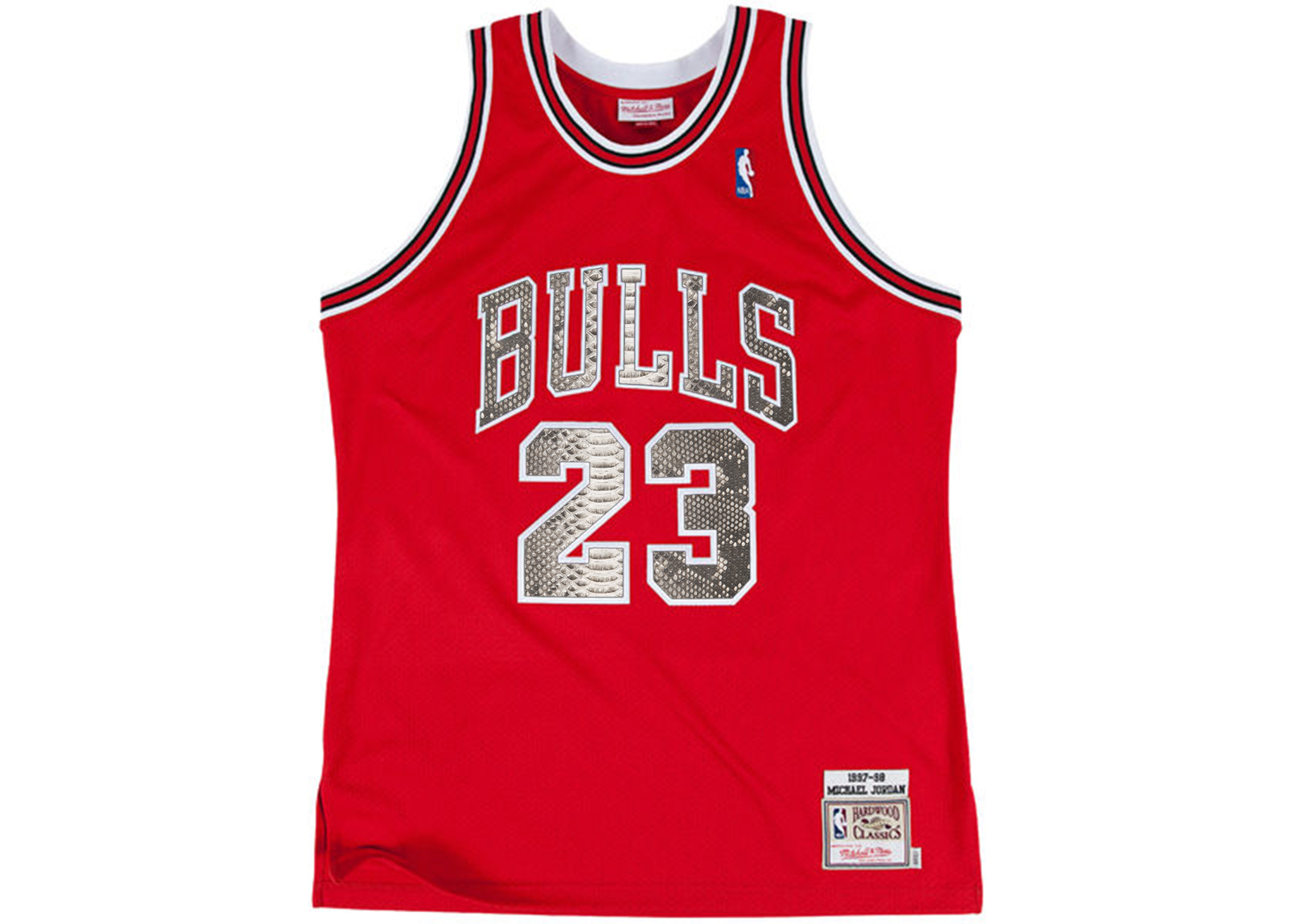 Mitchell & Ness Michael Jordan 1997-1998 Chicago Bulls Python Jersey
