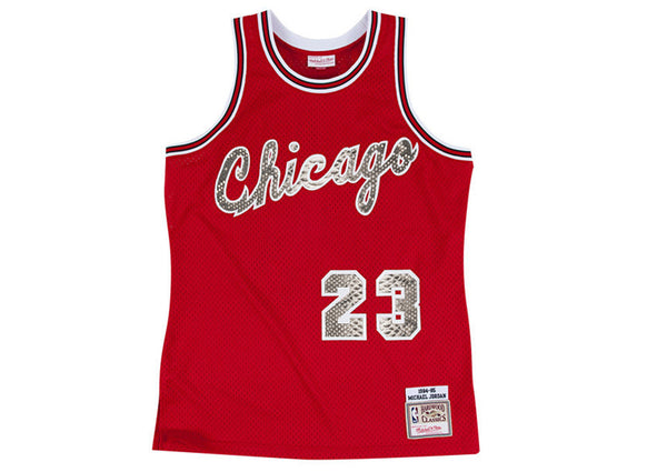 Mitchell & Ness Michael Jordan 1984-1985 Chicago Bulls Rookie Python Jersey