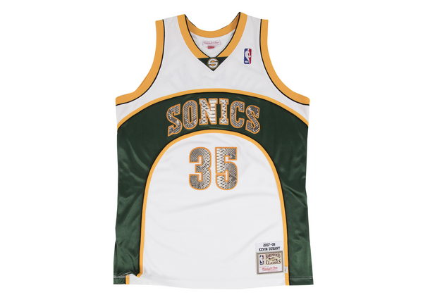 Mitchell & Ness Kevin Durant 2007-2008 Seattle SuperSonics Python Jersey (Home)