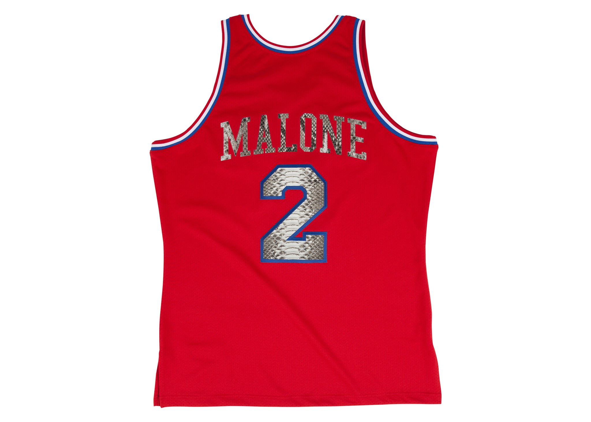 Mitchell & Ness Moses Malone 1982-1983 Philadelphia 76ers Python Jersey