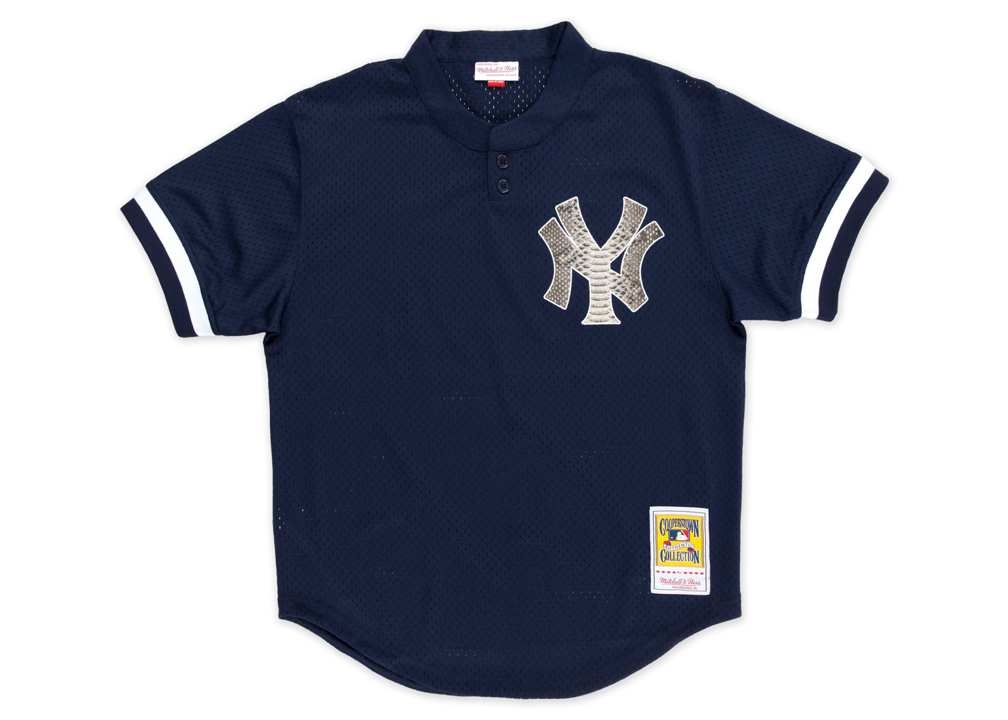 Mitchell & Ness Don Mattingly 1995 New York Yankees Authentic BP Python Jersey