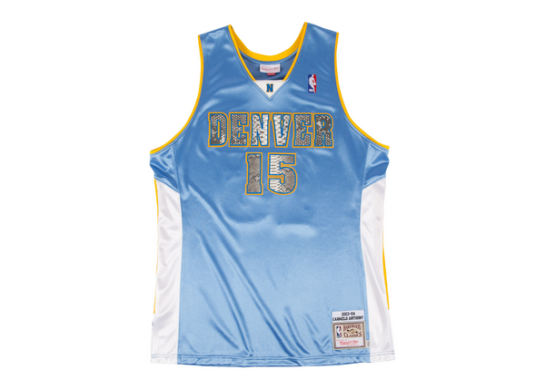 Mitchell & Ness Carmelo Anthony 2003-2004 Denver Nuggets Python Jersey