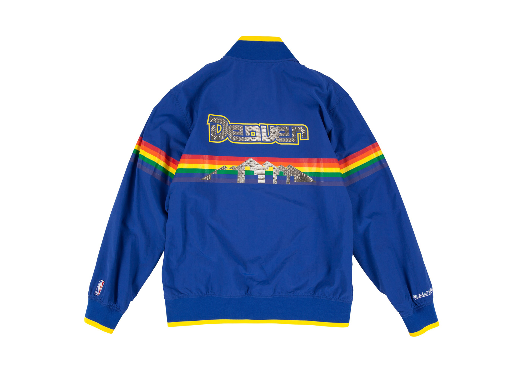 Mitchell & Ness Denver Nuggets "Nothing But Net" Python Warm Up Jacket