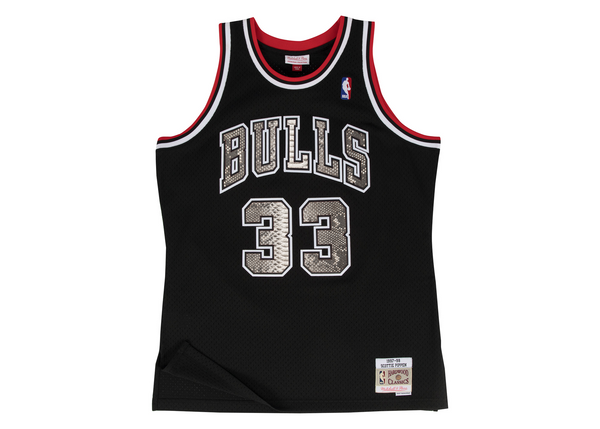 Mitchell & Ness Scottie Pippen 1997-1998 Chicago Bulls Python Jersey (Away)