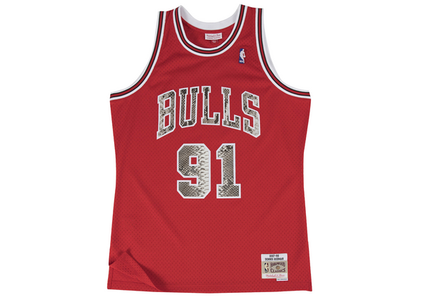 Mitchell & Ness Dennis Rodman 1997-1998 Chicago Bulls Python Jersey
