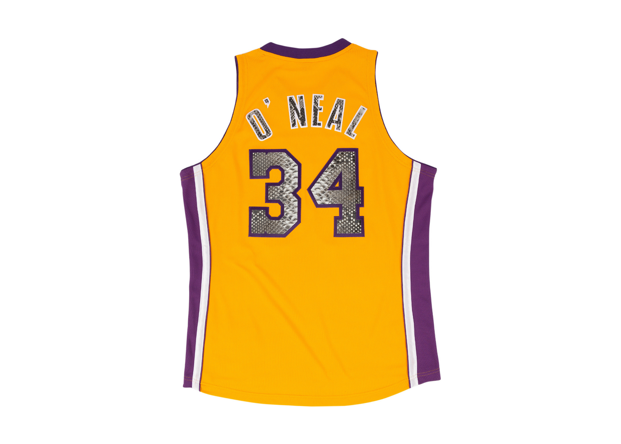 Mitchell & Ness Shaquille O'Neal 1999-2000 Los Angeles Lakers Python Jersey