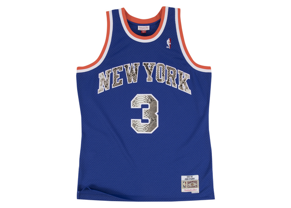 Mitchell & Ness John Starks 1991-1992 New York Knicks Python Jersey