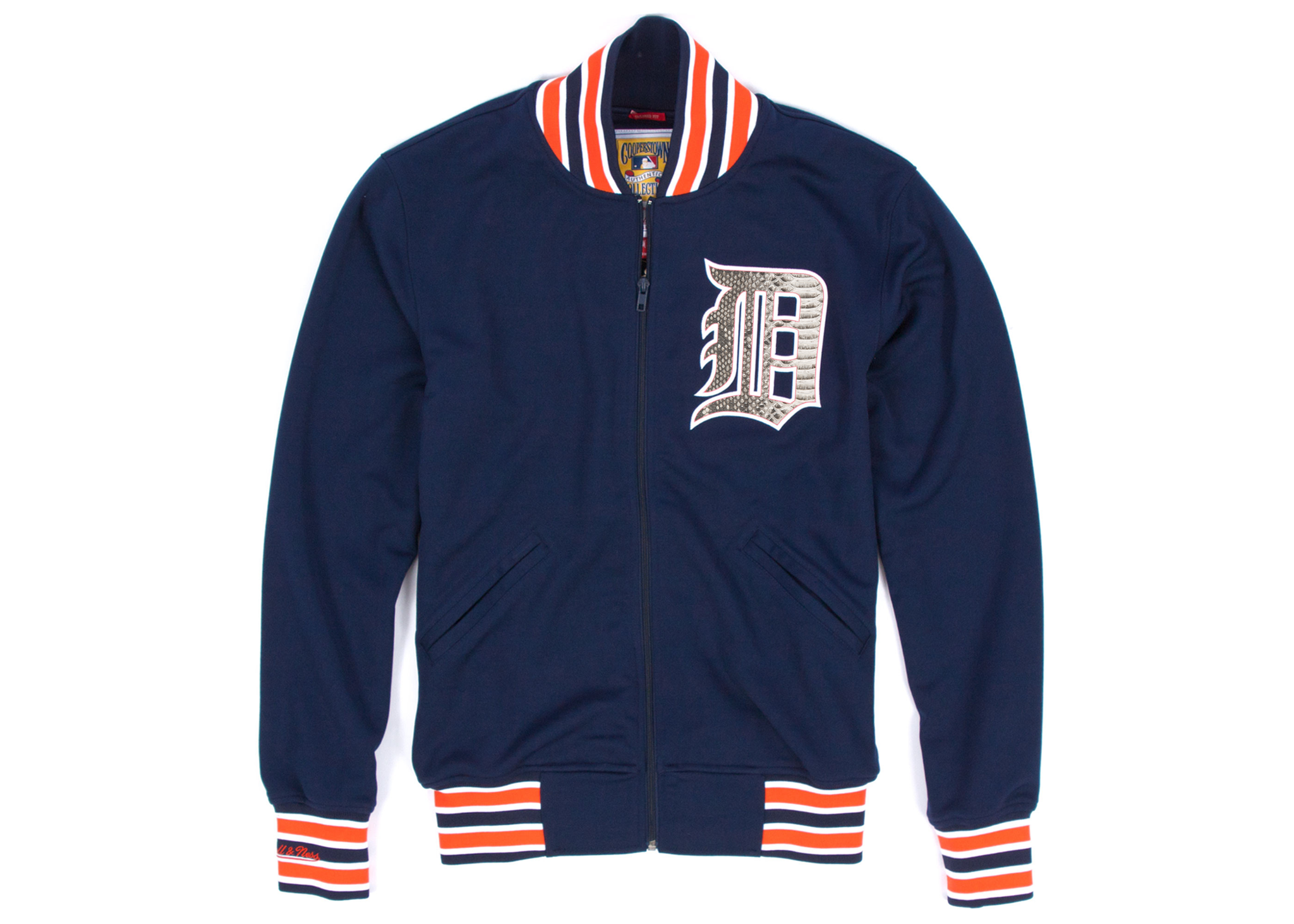 Mitchell & Ness Detroit Tigers 1991 Authentic BP Python Jacket