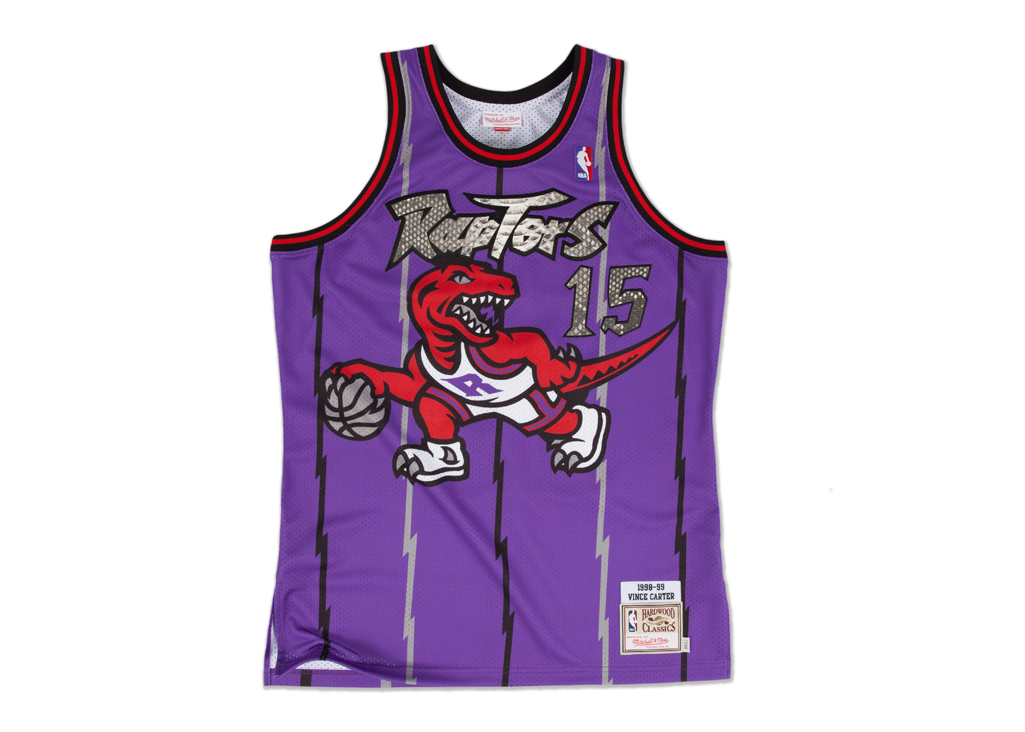 Mitchell & Ness Vince Carter 1998-1999 Toronto Raptors Python Jersey