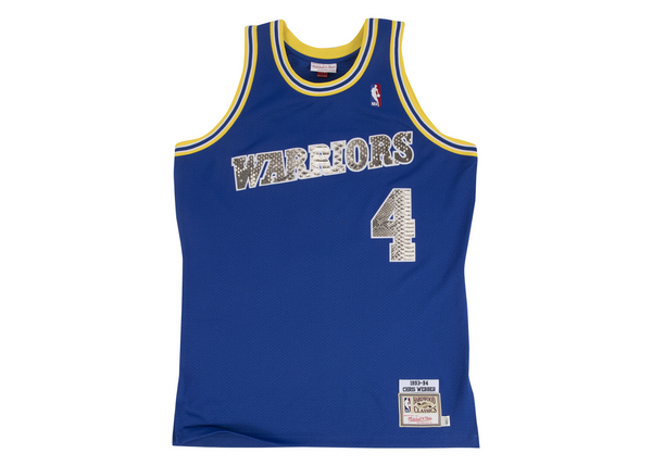 Mitchell & Ness Chris Webber 1993-1994 Golden State Warriors Python Jersey