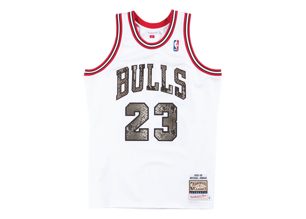 Mitchell & Ness Michael Jordan 1995-1996 Chicago Bulls Python Jersey